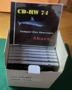 cd-rw 74 compact disc box of 9 - Picture 1 of 1