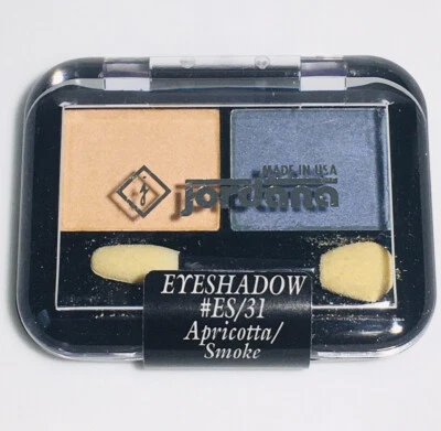 Sombra de ojos Jordana Cosmetics #ES/31 albaricota/humo dúo sellada hecha en EE. UU. Foto 1 de 4