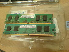  2 X 256MB PC2 3200 MEMORY STICKS - (B03)