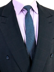 44R Burberrys Prorsum Mens Vintage Superfine Wool Double Breasted Blazer Jacket - Picture 1 of 12