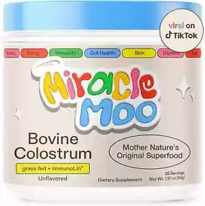 Colostrum Supplement for Gut Health, Hair Growth, Beauty and Immune Support - Picture 1 of 6