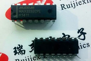 10PCS MAX3232CPE MAX3232 DIP-16 MAXIM CHIP IC - Picture 1 of 2