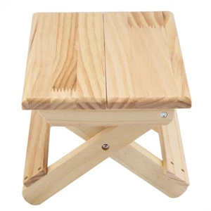 Bench Wood Bench Sturdy Table Legs for Outdoor Fishing Household - Picture 1 of 9