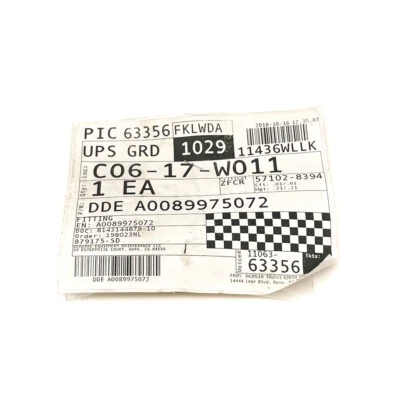 Montaje de tubo de entrada de bomba de aceite genuino Detroit Diesel DDE A0089975072 - OEM NUEVO Foto 1 de 4