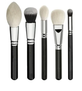 New Luxe Complete Set 15 pieces Brushes For face & Eyes + Clutch - Picture 1 of 4