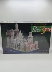 Puzz3D 3D Puzzle Alpine Castle 4436 Super Challenging 1000pc VTG 1994 Sealed - Picture 1 of 8