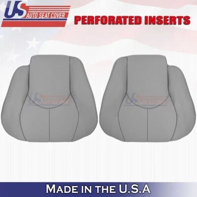1996 to 2000 For Mercedes Benz SL600 Driver-Passenger Tops Leather Cover Gray - Image 1 of 4
