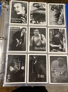 2000 Henchman Of Horror Card Set DRACULA MONSTERS Rare 67 Cards W Inserts /1000 - Picture 1 of 11