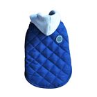 Thicken Dogs Puppy Coat Thicken Hooded Clothes Color Blocking Dog Coat Outfit
