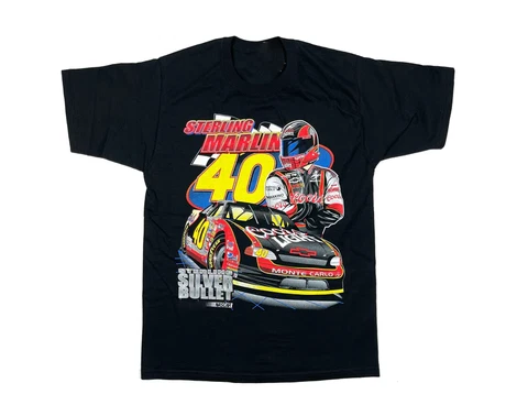 Vtg 1999 Sterling Marlin Coors Light Racing NASCAR Shirt U2541 Cover