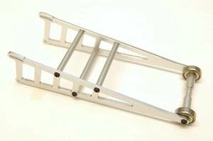STRC SILVER 3678WS Wheelie Bar ALUMINUM ADJUSTABLE Traxxas RUSTLER BANDIT SLASH - Picture 1 of 1