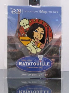 Prendedor exclusivo de Ratatouille Colette Disney D23 LE 750 Pixar NUEVO - Imagen 1 de 6