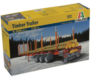 Model Truck vehicles Kit Of Mount Truck Italeri Timber Trailer Ki