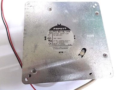 Papst RG-90-18/14N centrifugal fan 24v 55M /hour RS 221-061 - Image 1 of 4