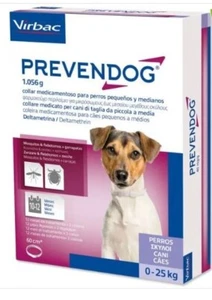 Virbac PREVENDOG 60cm Collare Antiparassitario per Cani - 2 COLLARI PER CONF. - Foto 1 di 1