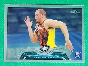 2013 Topps Chrome #88 Lane Johnson ROOKIE Philadelphia Eagles / Oklahoma - Photo 1 sur 3