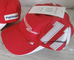 Panasonic Toyota Racing Driver Base Cap Jarno Trulli 11 Formel 1 F1 rot Mütze - Picture 1 of 7