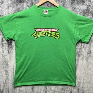Vintage 2000s Teenage Mutant Ninja Turtles T-Shirt Mens Large Logo Y2K TMNT - Bild 1 von 5