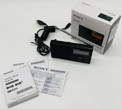 SONY XDR-P1DBP DAB DAB+/UKW Tragbares Mini Taschen Radio Digital LCD Display - Bild 1 von 4