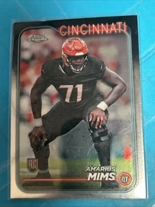 2024 Topps cromo Amarius Mims refractor #271 (RC) Cincinnati Bengals - Imagen 1 de 3