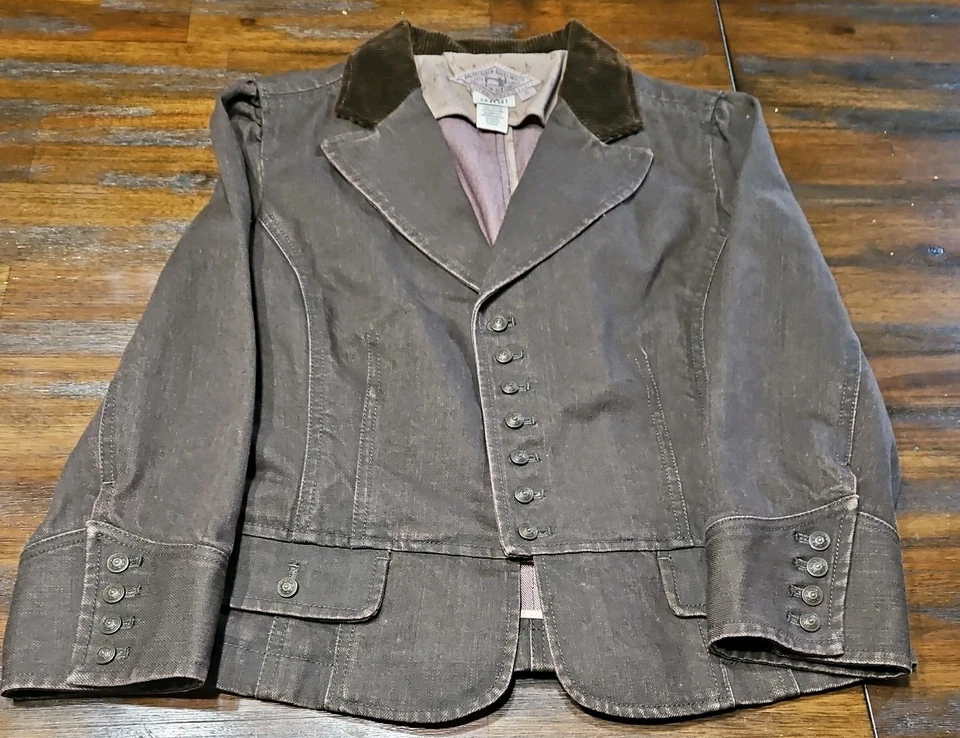 Chaqueta Blazer Vintage Rugby Ralph Lauren Mujer Talla 8 Marrón Foto 1 de 4