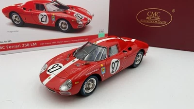  CMCM265 CMC Ferrari 250 LM 24h France 1965 N.27 Spoerry - Boller 1/18 - Immagine 1 di 4
