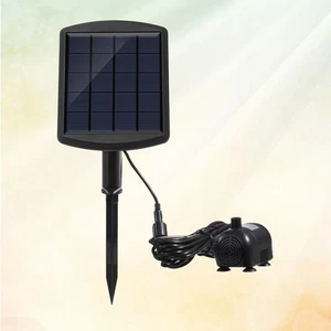 Solar Water Pump Submersible Dc Brushless Pond Aerator Powered Circulation - Foto 1 di 11