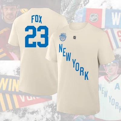 New York Rangers 2026 NHL Winter Classic Name & Number Player: Zibanejad, Panari - Image 1 of 2