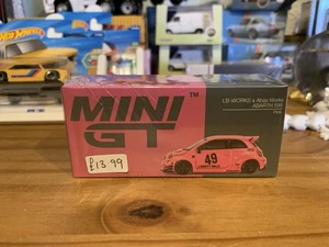 1/64 ABARTH 595 LB-WORKS X ABAS WORKS PINK (RHD) MGT00851-R - Picture 1 of 1