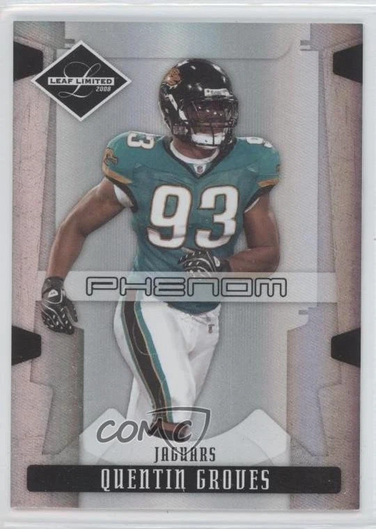 2008 Leaf Limited Phenoms /999 Quentin Groves #282 Rookie RC - Image 1 of 2