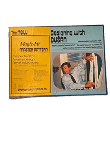 Vintage Magic Fit Master Pattern Design With Dusan 1976 Retro Sewing Patterns - Picture 1 of 8