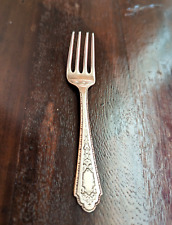 Lunt Treasure Sterling Silver Mary II Baby Toddler Fork