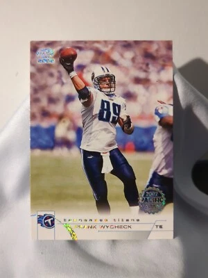 2002 Pacific #434💥Frank Wycheck💥52/71 Tennessee Titans - Image 1 of 2