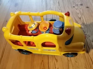 Fisher-Price Little People Bus Schulbus Spielset 3 Figuren Sound - Bild 1 von 11