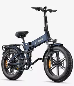 ENGWE ENGINE PRO 2.0 Electric Bicycle 52V 16AH 20 inch Folding Mountain E-bike - Picture 1 of 16
