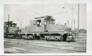 V811 RP 1947 CHICAGO NORTH SHORE & MILWAUKEE RAILWAY LOK #452 NORTH CHICAGO IL - Bild 1 von 1