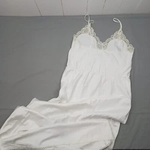 Target Vintage Women Nightie Nightie Nightgowns Long Strappy 90's Y2K Size 12 - Picture 1 of 15