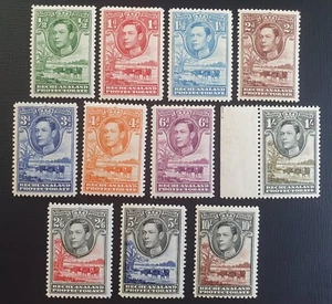 1938 Bechuanaland Protectorate Stamps. Set of 11. Fine. MH. - Picture 1 of 5
