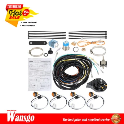 For 2005-2015 John Deere Gator TE Pug & Play LED Turn Signal Light Kit w/Horn US - Image 1 of 4