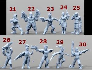 Cyberwars Core Set C 32mm & 28mm - Bild 1 von 19