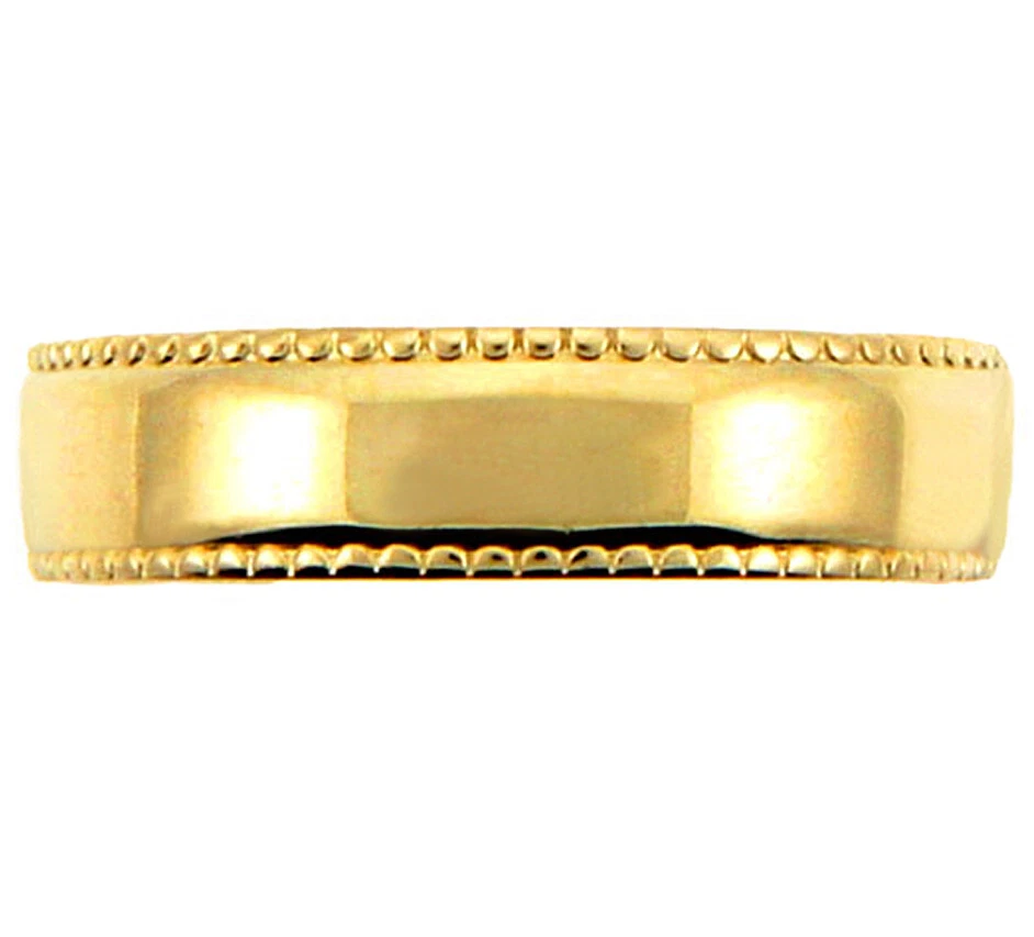 Anillo de dedo del pie pulido en oro Foto 1 de 1