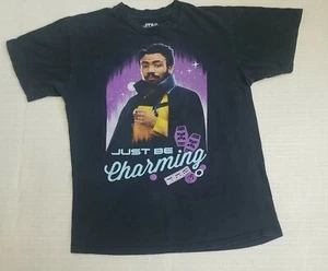 Star Wars Graphic Crewneck Just Be Charming Lando Tee Shirt Medium  - Picture 1 of 4