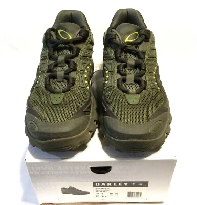 RARE OAKLEY SPLINE FIELD GEAR SHOES Men's 9 Olive Night Hiking OrthoLite 2006 - Image 1 of 4