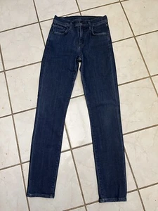 GOLDSIGN NEW! Dark Wash High Rise Jeans #W3312-967 Sz 24 NWOT! - Picture 1 of 7