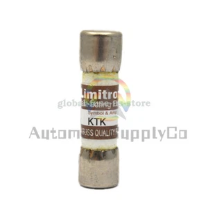 Bussmann KTK-1/10(KTK-0.1) 0.1 Amp Limitron Fast Acting Supplementary Fuse 600V - Picture 1 of 4