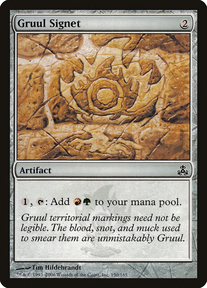 MTG Gruul Signet  - Guildpact #150 - Image 1 of 1