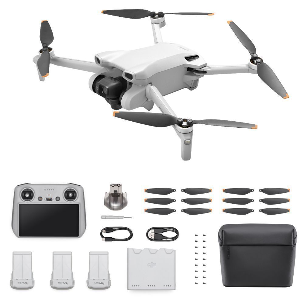 DJI Mini 3 Drone Fly More Combo W/RC Remote 4K HDR