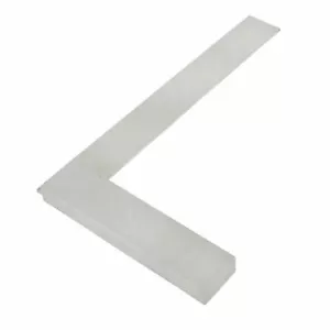 6" (150mm) Engineers Tri Square Set Square Right Angle Straight Edge Steel Try - Bild 1 von 2