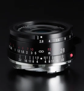Voigtlander COLOR-SKOPAR 28mm F2.8 Aspherical Type II Black Rim VM mount Leica N - Picture 1 of 9