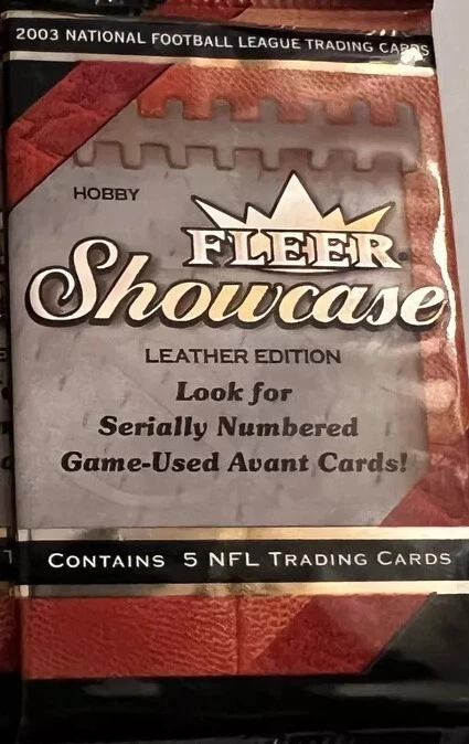2003 Fleer Showcase Football - Check Listing For Available Players. All NM/M - Image 1 of 1